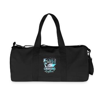 Croisière ensemble Palms & Yacht - Sac de sport en toile recyclée Stanley/Stella - noir - Devant