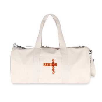 Basketball-Ikone der Senior-Saison - Recycelte Canvas-Sporttasche von Stanley/Stella - Naturweiß - Vorne