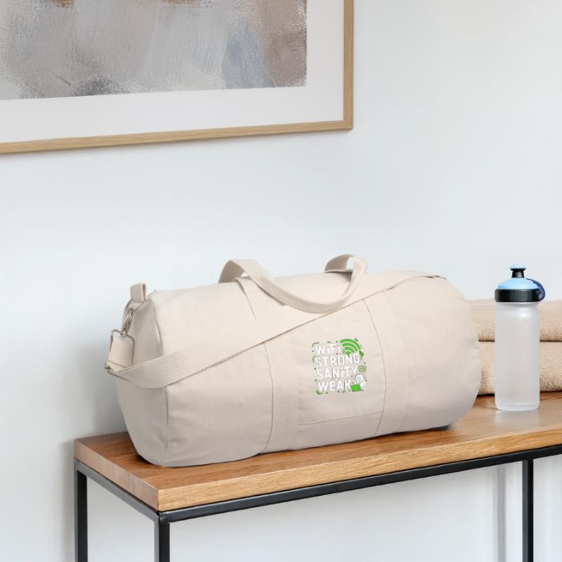 Remote Developer WiFi Strong Software Engineering Recycelte Canvas-Sporttasche von Stanley/Stella