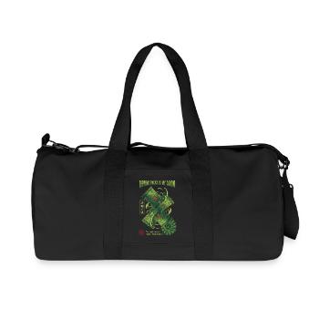 Ripping Packs Is My Cardio Trading Card Booster - Recycled Canvas Sports Bag by Stanley/Stella - black - Front