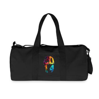 12 ANS 2014 12E ANNIVERSAIRE - Sac de sport en toile recyclée Stanley/Stella - noir - Devant