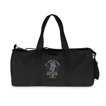 Eat Sleep Rip Packs Trading Cards Repeat - Recycled Canvas Sports Bag by Stanley/Stella - black - Front