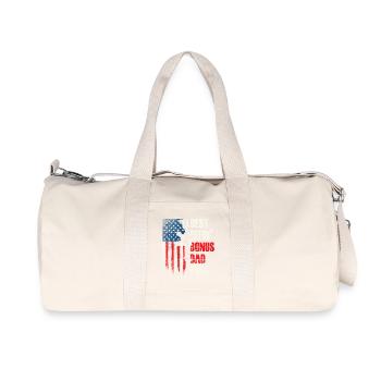 Meilleur de beau-père bonus de tous les temps - Sac de sport en toile recyclée Stanley/Stella - blanc naturel - Devant