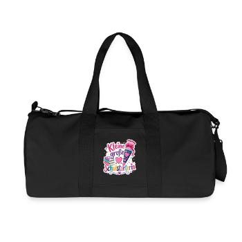 Schulkind 2026 Einschulung 2026 Schulanfang - Recycelte Canvas-Sporttasche von Stanley/Stella - Schwarz - Vorne