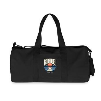 Bodensee Unser See Lake Vacation Memory - Recycelte Canvas-Sporttasche von Stanley/Stella - Schwarz - Vorne