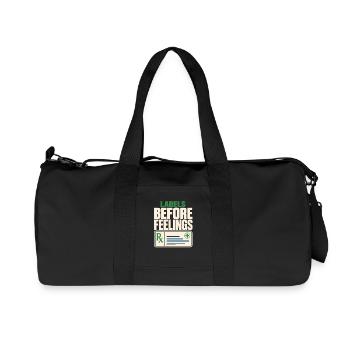 Apothekentechniker Pharmacy Tech Cpht Rx Geschenk - Recycelte Canvas-Sporttasche von Stanley/Stella - Schwarz - Vorne