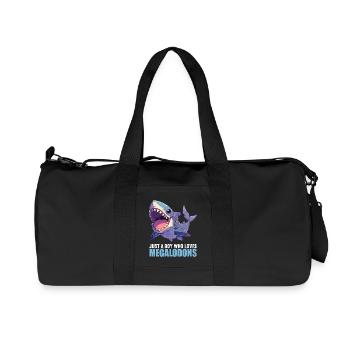 Megalodons Megalodon - Recycled Canvas Sports Bag by Stanley/Stella - black - Front