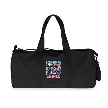 Bodyguard Of The K-Pop Birthday Girl - Recycelte Canvas-Sporttasche von Stanley/Stella - Schwarz - Vorne