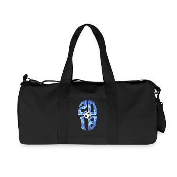 8 ANS DE NAISSANCE 2018 FOOTBALL 8E ANNIVERSAIRE - Sac de sport en toile recyclée Stanley/Stella - noir - Devant