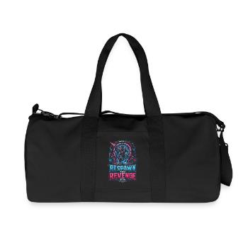 Laser Tag Respawn And Revenge - Recycled Canvas Sports Bag by Stanley/Stella - black - Front