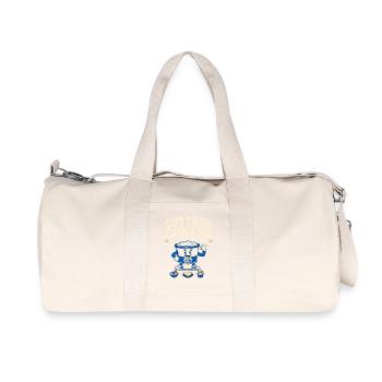 Cadeau de collation riche en protéines pour les amateurs de gastronomie - Sac de sport en toile recyclée Stanley/Stella - blanc naturel - Devant