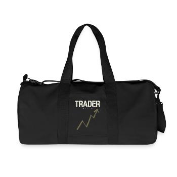 Trader Buy The Dip für Daytrader und Kryptowährung - Recycelte Canvas-Sporttasche von Stanley/Stella - Schwarz - Vorne