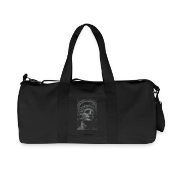 Ruine Sacrée : Le Martyr Inconnu - Sac de sport en toile recyclée Stanley/Stella - noir - Devant