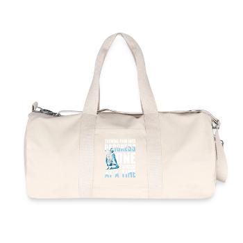 Turning Pain Into Progress One Exercise At A Time - Sac de sport en toile recyclée Stanley/Stella - blanc naturel - Devant