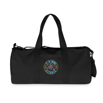 Pre K Teacher Mind Science Kindergarten Teacher - Recycled Canvas Sports Bag by Stanley/Stella - black - Front
