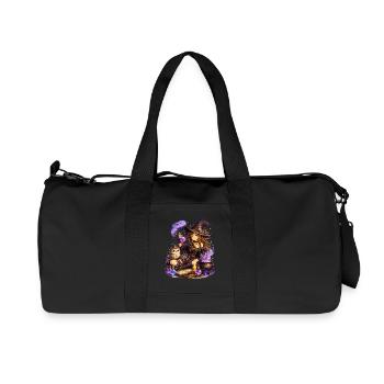 Magisches Mädchen – Zaubertrank voller Fantasie - Recycelte Canvas-Sporttasche von Stanley/Stella - Schwarz - Vorne