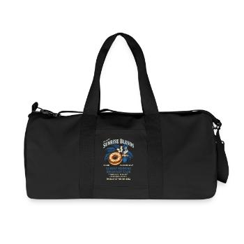 Breakfast Sunday Morning Breakfast Lovers Coffee - Recycled Canvas Sports Bag by Stanley/Stella - black - Front