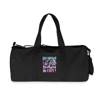 Step Brother of The K-Pop Birthday Girl - Recycelte Canvas-Sporttasche von Stanley/Stella - Schwarz - Vorne