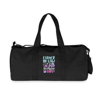 Father In Law of The K-Pop Birthday Girl - Recycelte Canvas-Sporttasche von Stanley/Stella - Schwarz - Vorne