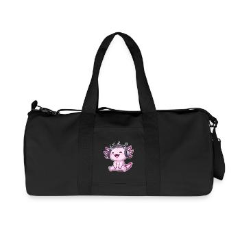 Musique Axolotl - Sac de sport en toile recyclée Stanley/Stella - noir - Devant