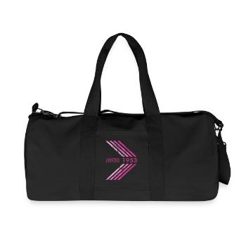 1953 Limited Edition Geburtstag Frauen Damen - Recycelte Canvas-Sporttasche von Stanley/Stella - Schwarz - Vorne