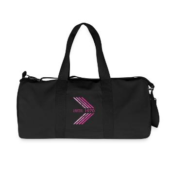 Édition limitée 1970 Femmes d’anniversaire - Sac de sport en toile recyclée Stanley/Stella - noir - Devant