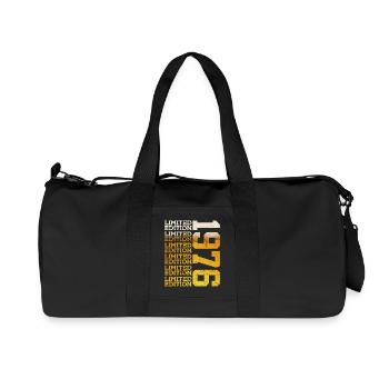 BIÈRE ÉDITION LIMITÉE 1976 50E ANNIVERSAIRE - Sac de sport en toile recyclée Stanley/Stella - noir - Devant