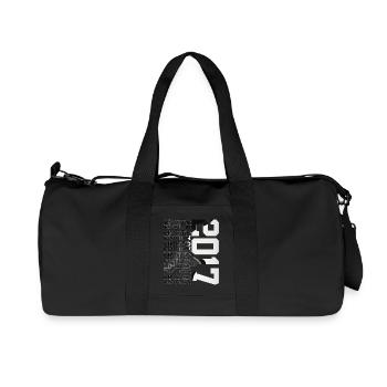 9 YEARS OLD LIMITED EDITION 2017 9TH BIRTHDAY - Recycled Canvas Sports Bag by Stanley/Stella - black - Front