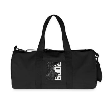 17 ANS, ÉDITION LIMITÉE 2009 17E ANNIVERSAIRE - Sac de sport en toile recyclée Stanley/Stella - noir - Devant
