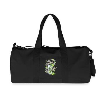 Bachelor Party Mojito Cocktail Bartender - Recycled Canvas Sports Bag by Stanley/Stella - black - Front