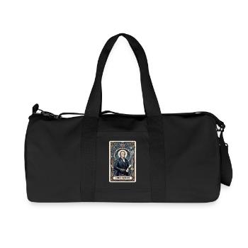 Carte de tarot James Monroe - Sac de sport en toile recyclée Stanley/Stella - noir - Devant