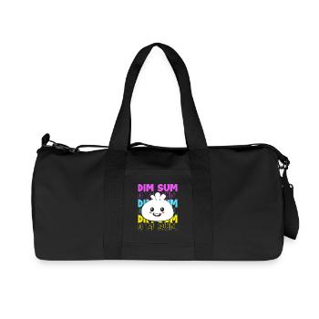Dim Sum - Recycelte Canvas-Sporttasche von Stanley/Stella - Schwarz - Vorne