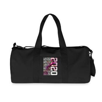 ÉDITION LIMITÉE 2020 - 6 ANS - 6E ANNIVERSAIRE - Sac de sport en toile recyclée Stanley/Stella - noir - Devant
