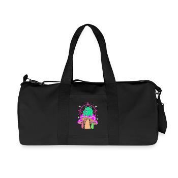 Pastel Gothic - Recycled Canvas Sports Bag by Stanley/Stella - black - Front
