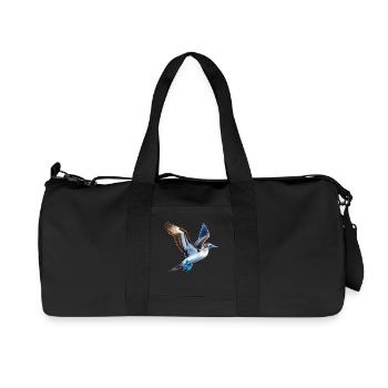 Blue-footed boobies gift - Recycled Canvas Sports Bag by Stanley/Stella - black - Front
