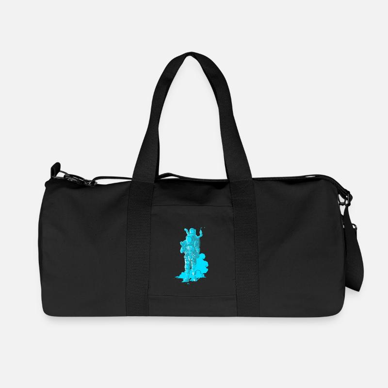 Onwards, Papa Space! - Sac de sport en toile recyclée Stanley/Stella - noir