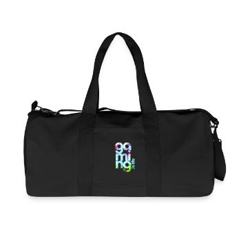 Gamer - Recycelte Canvas-Sporttasche von Stanley/Stella - Schwarz - Vorne