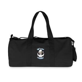 Let's cook! - Recycled Canvas Sports Bag by Stanley/Stella - black - Front