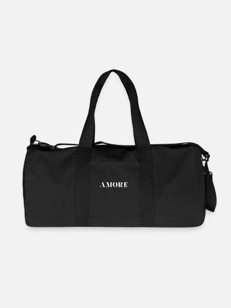 Amore - Recycelte Canvas-Sporttasche von Stanley/Stella - Schwarz