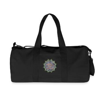 Yoga - Recycelte Canvas-Sporttasche von Stanley/Stella - Schwarz - Vorne