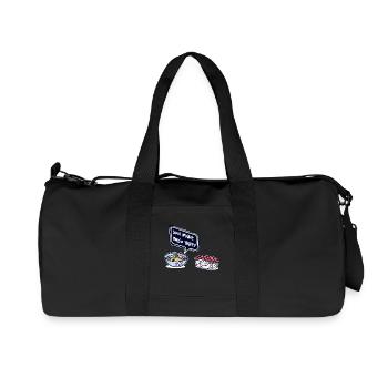 Sushi Miso Suppe Lieblingsessen Essen Mahlzeit - Recycelte Canvas-Sporttasche von Stanley/Stella - Schwarz - Vorne