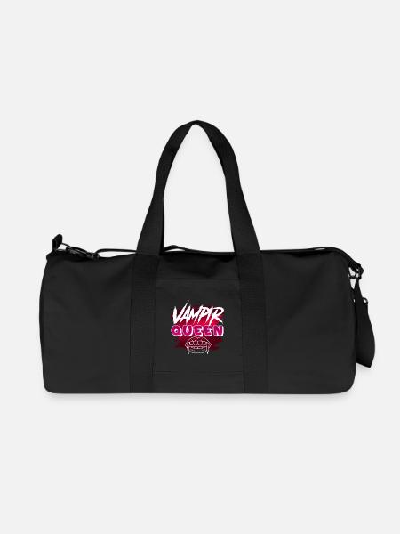Halloween Vampir - Recycelte Canvas-Sporttasche von Stanley/Stella - Schwarz