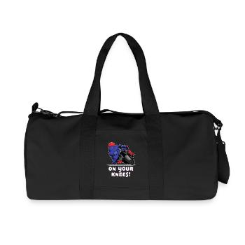 Motorbike motorbikes racing driver biker motorsport - Recycled Canvas Sports Bag by Stanley/Stella - black - Front