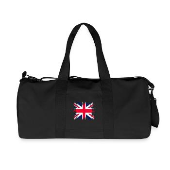 Inglaterra England - Recycled Canvas Sports Bag by Stanley/Stella - black - Front