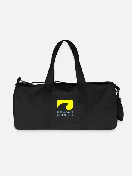 Munich Eisbach - Recycelte Canvas-Sporttasche von Stanley/Stella - Schwarz