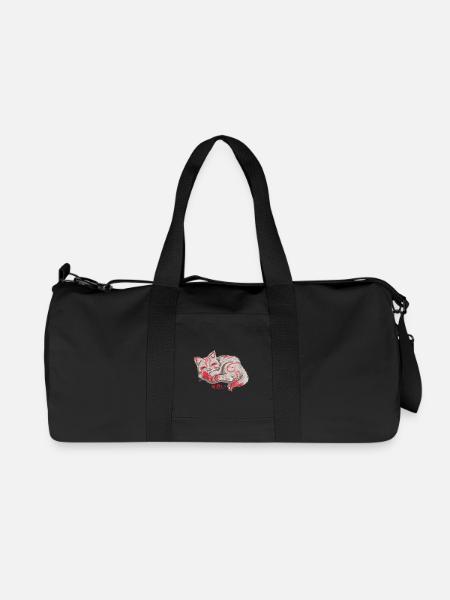 Arja - Recycelte Canvas-Sporttasche von Stanley/Stella - Schwarz