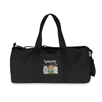 À la Palestine j'appartiens transparent - Sac de sport en toile recyclée Stanley/Stella - noir - Devant