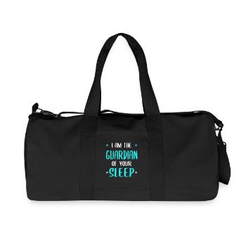 Anästhesie Anästhesist Spruch Narkose Geschenk - Recycelte Canvas-Sporttasche von Stanley/Stella - Schwarz - Vorne