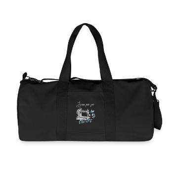 J'ai COUTURE - Sac de sport en toile recyclée Stanley/Stella - noir - Devant