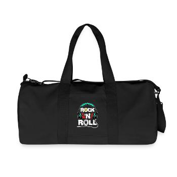Cool Headset Funny Saying - Recycled Canvas Sports Bag by Stanley/Stella - black - Front